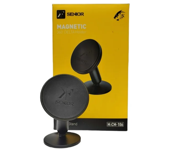 KF SENIOR CM-106 Magnetic Phone Holder - Black - Zoom Image 1