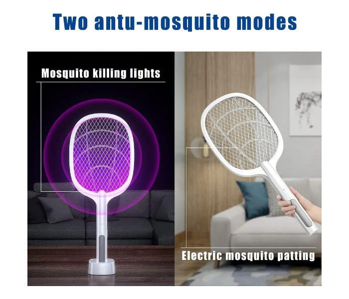 Relaxon UV LED Dual Mode 3 Layer Mesh Mosquito Swatter - Zoom Image 1