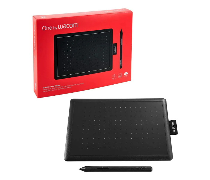 Wacom CTL-672-N Medium Graphics Tablet with Stylus - Red - Zoom Image 3