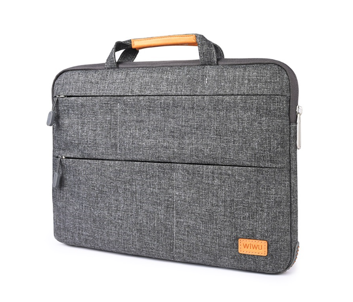 Wiwu SSL13.3AMLBG Smart Stand Sleeve 13.3 Inch Air Macbook Laptop Bag -Grey - Zoom Image 1