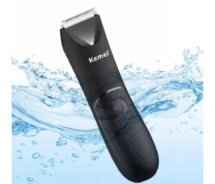 Kemei - hair clipper with ceramic blade, waterproof hair trimmer, wet and dry, body, ultimate hygiene - Zoom Image 1