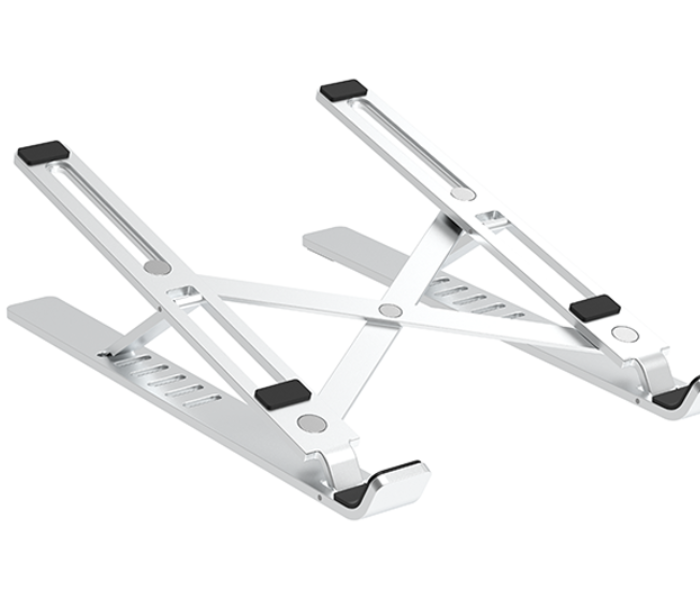 Wiwu S400S Adjustable and Portable Laptop Stand - Silver - Zoom Image 5