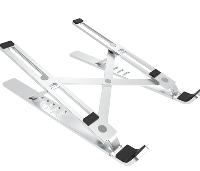 Wiwu S400S Adjustable and Portable Laptop Stand - Silver - Zoom Image 4