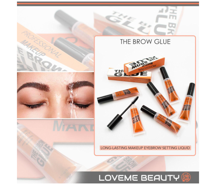 Set of 2 Loveme Beauty Eye Brow Fixing Long Lasting Waterproof Essential Gel with Brush - Zoom Image 1