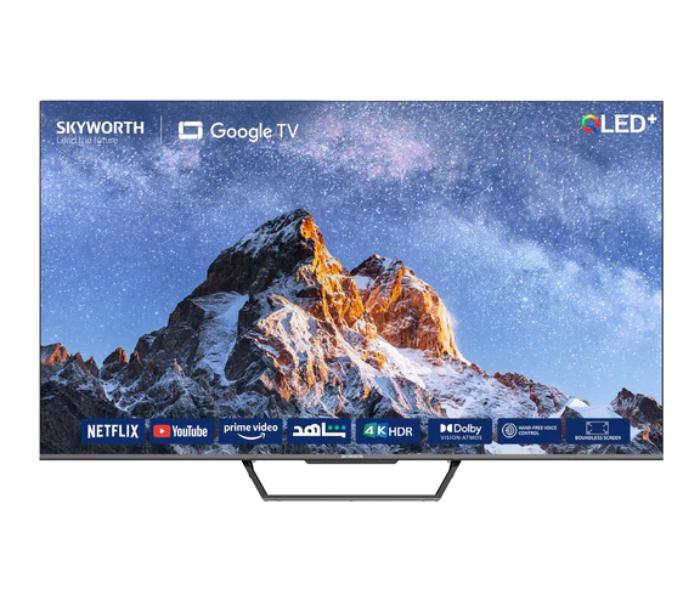 Skyworth 75SUE9500 75 Inch 4K QLED Smart GoogleTV - Black - Zoom Image 1