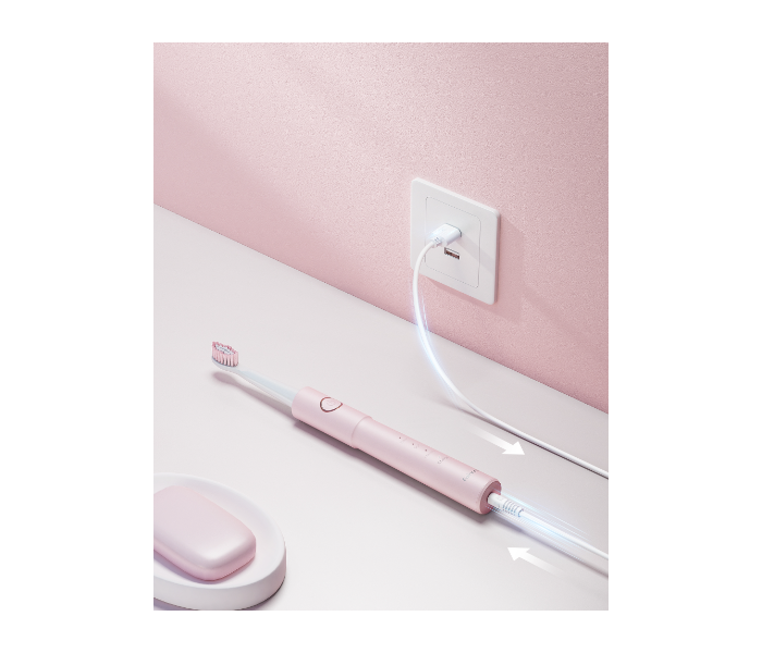 Fairywill FWE11-P  Electric Toothbrush -Pink - Zoom Image 2