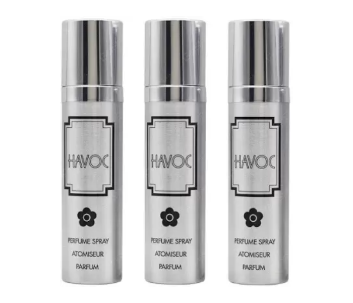 Havoc 75ml Silver Perfume Spray - Pack of 3 - Zoom Image