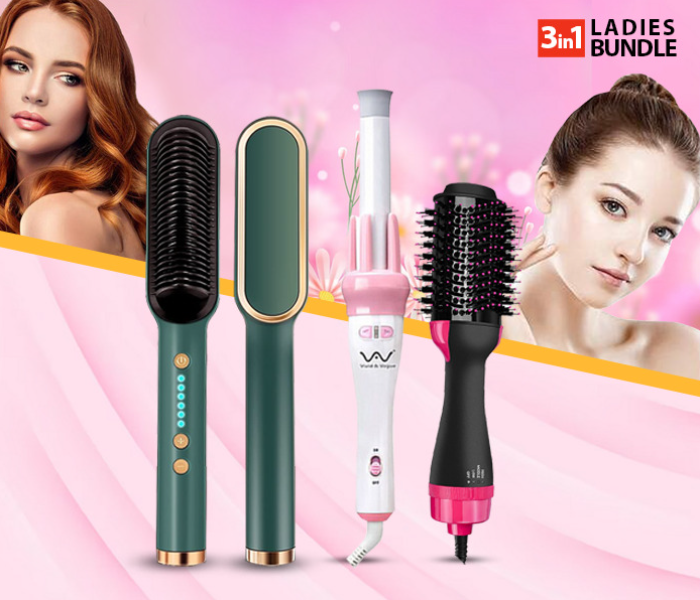 Generic 3 In 1 One Step Hair Dryer Image