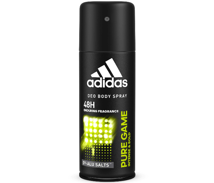 Adidas 150ml Pure Game Deodorant Body Spray for Men - Zoom Image