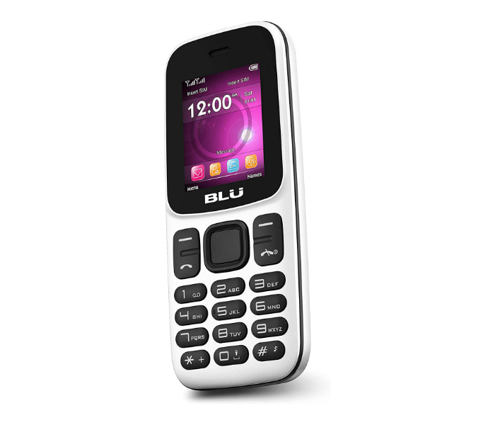 BLU Z5Z215 32 MB Unlocked Dual SIM 128 x 160 ~114ppi Display  600mAh Battery Mobile -White - Zoom Image 1