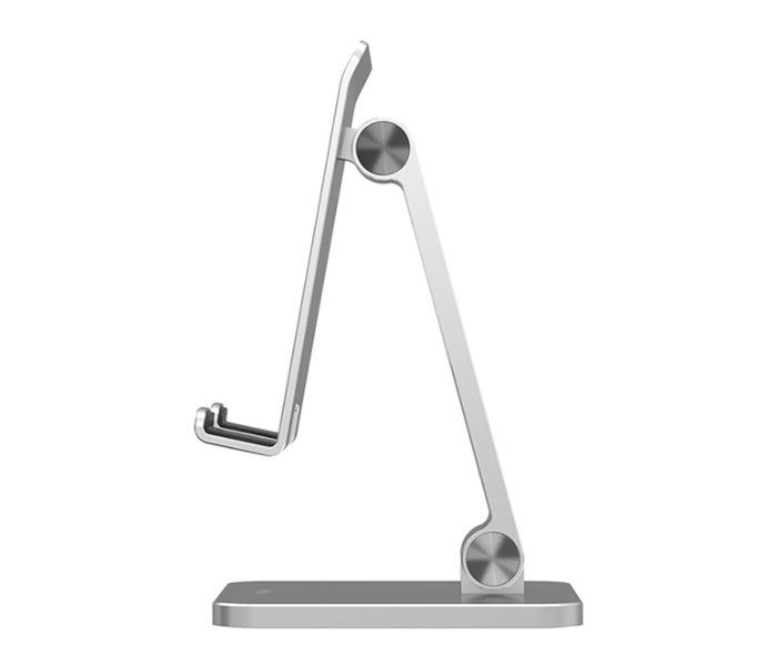 Wiwu ZM304S Adjustable Small Desktop Stand For Phone And Tablet - Silver - Zoom Image 4