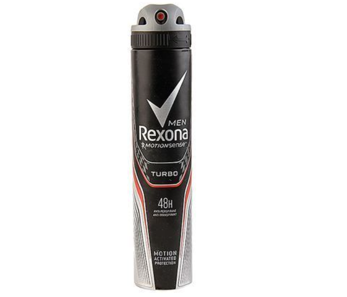 Rexona 200ml Turbo Body Spray for Men - Zoom Image