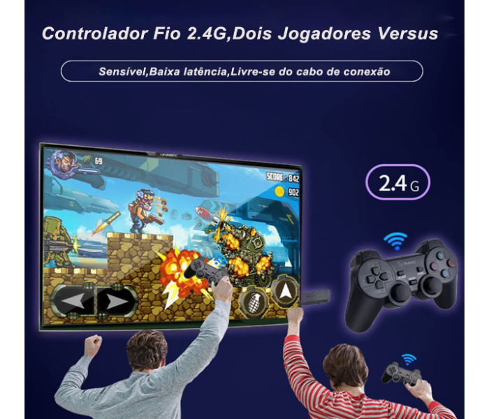 GAME STICK LITE 4K 2.4G WIRELESS CONTROLLER GAMEPAD – Star Games Paraguay