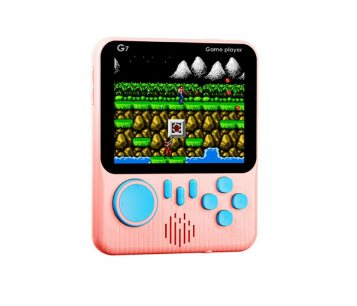 G7 3.5 Inch Screen Game Box Handheld game console - Pink - Zoom Image 1