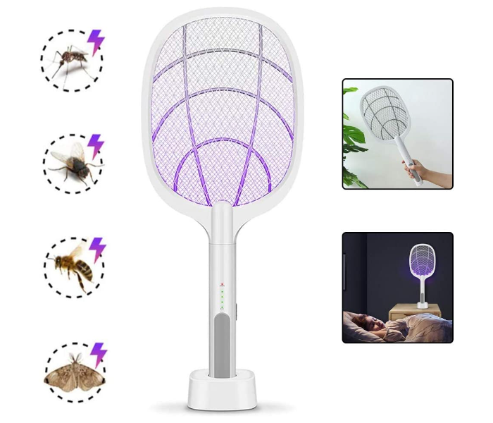 Relaxon UV LED Dual Mode 3 Layer Mesh Mosquito Swatter - Zoom Image 2