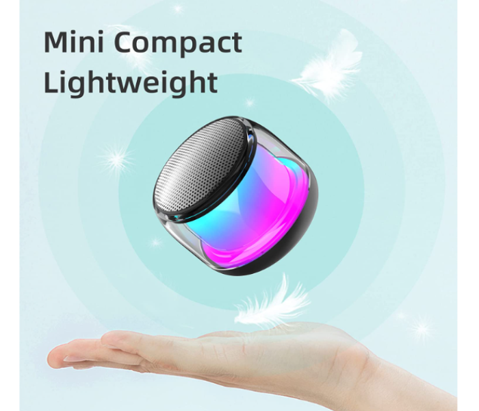 Galaxy Portable Bluetooth Speaker, Wireless Speaker with Colorful Flashing Lights - Zoom Image 5