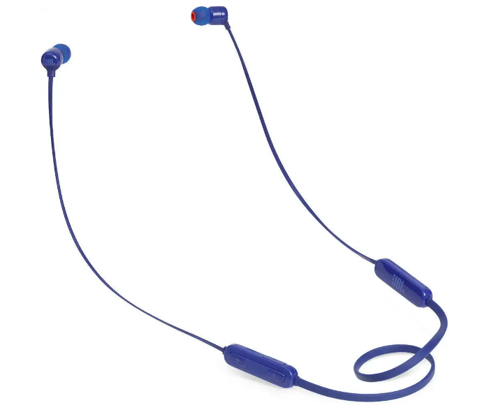 JBL TUNE 110BT 4.0 Magnetic Sports Neckband Headset with Microphone - Blue - Zoom Image 2