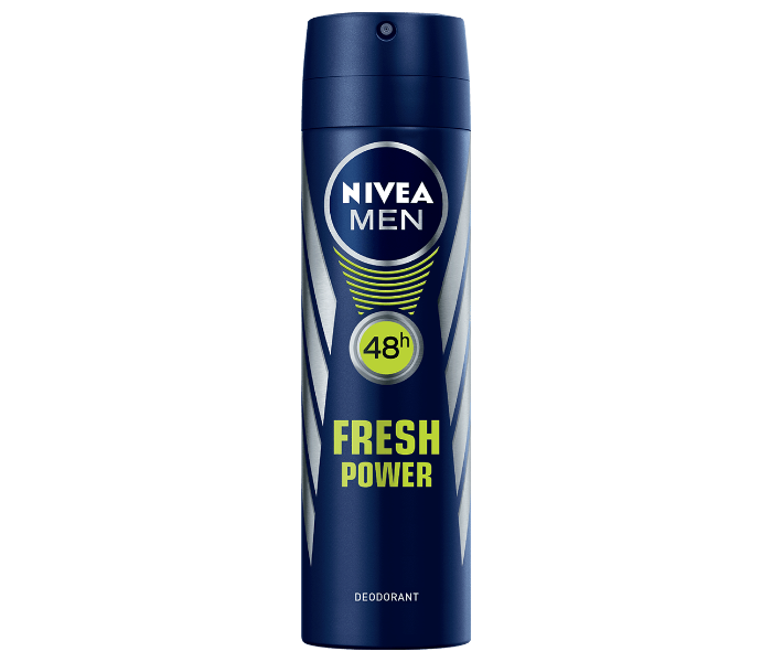 Nivea 150ml Fresh Power Deodorant Spray for Men - Zoom Image