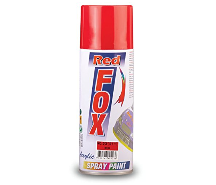 Fox Premium Acrylic Car Spray Paint - Red - Zoom Image