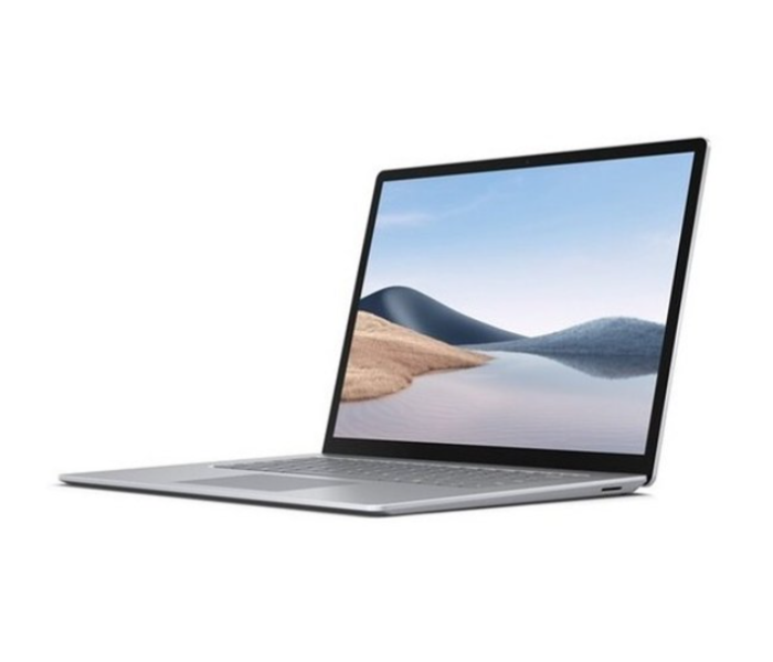 Microsoft 5BV-00048 Surface Laptop 4 11th Gen 13 Inch Intel Core i5 1135G7 Processor 8GB RAM 512GB SSD Intel Iris Xe Graphics Windows 10 Pro - Platinum - Zoom Image 1