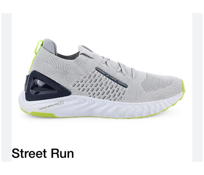 Campus C0533-55 Superfast StreetRun Mens Sports Shoe Size 9 -Gray - Zoom Image