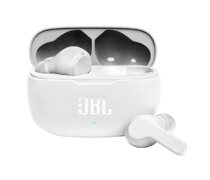 JBL Wave 200TWS Wireless in-ear NC Headphones - White - Zoom Image 5