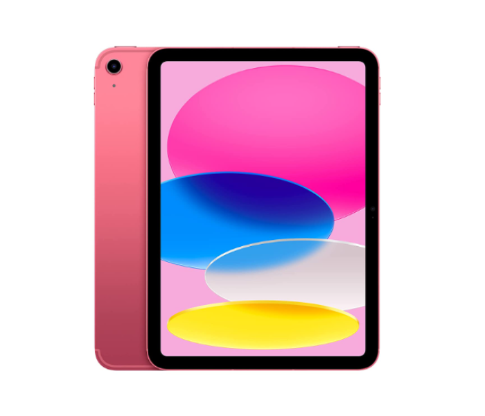 Apple iPad 10th Generation 2022 10.9 inch WiFi and Cellular 64GB - Pink - Zoom Image 1