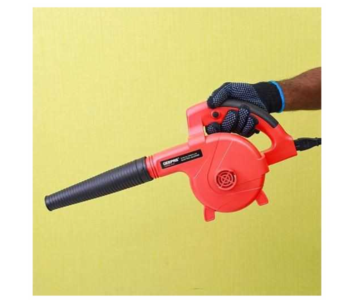 Geepas GEB600-240 Variable Speed 600W Power Soft Grip with Dust Bag Electric Blower-Red - Zoom Image 2