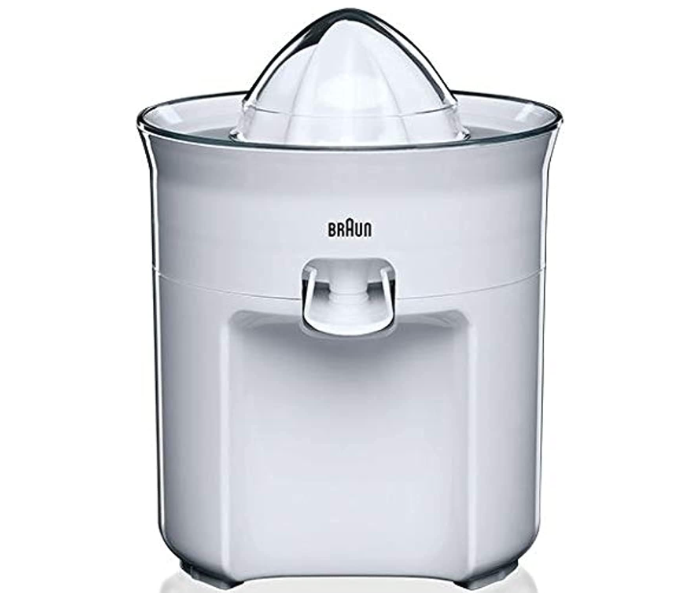 BRAUN CJ3050 Plastic Polished 350 ml Capacity 60 watts Citrus Juicer- White - Zoom Image 1