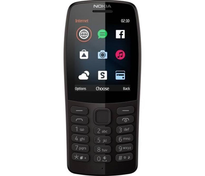 Nokia 210 Dual Sim Mobile Phone - Black (Refurbished) - Zoom Image 2