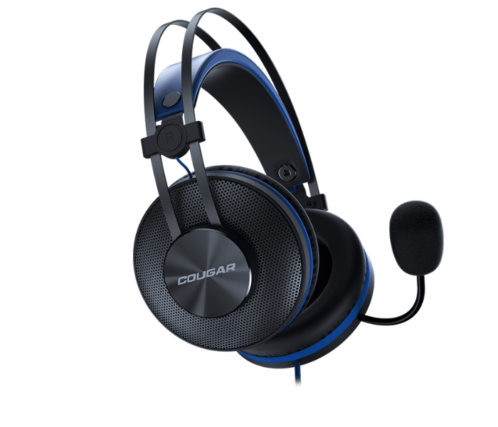 Cougar CGR-P53S-550 Immersa Essential Stereo Headset - Blue - Zoom Image 4