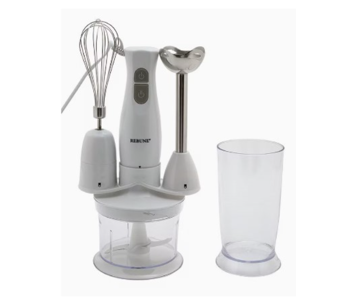 JP Rebune RE-2051 3 in 1 Food Processor - White - Zoom Image