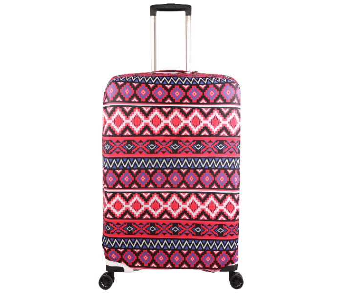 Para John PJLC9918L Luggage Cover Large Size - Pink and Blue - Zoom Image