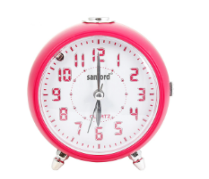 Sanford SF3011ALC Alarm Clock - Red - Zoom Image