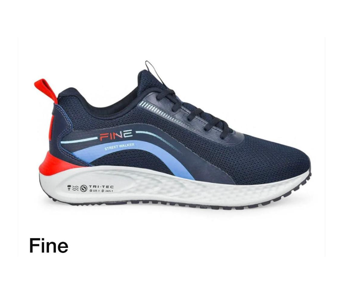 Campus C0533-34 SuperFast Running Fine Mens Sports Shoe Size 8-Medium Blue - Zoom Image