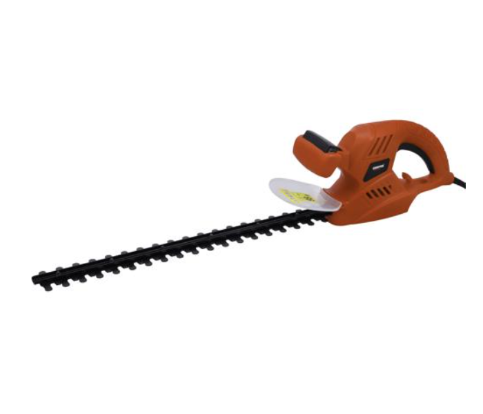 Geepas GT5045HTE Corded Pole 450W Electric Brake 16mm Max Cutting Capacity 1700 RPM No Load Speed 550mm Cutting Length Electric Hedge Trimmer - Orange - Zoom Image 2