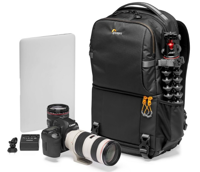 Lowepro BP 250 AW III Fastpack Mirrorless DSLR Camera Backpack With QuickDoor Access And 13 Inch Laptop Compart - Black - Zoom Image 8