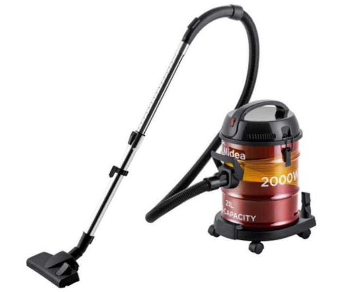 Midea MDVC21  2000W Drum Type Vacuum Cleaner - Red - Zoom Image