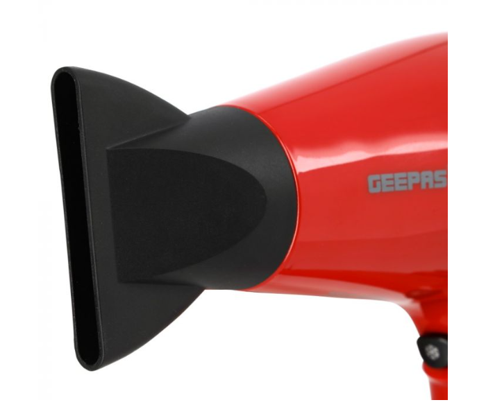 Geepas GHD86051 Cool Shot Function AC Motor 2000W Portable lightweight Elegant Hair Dryer- Red - Zoom Image 2