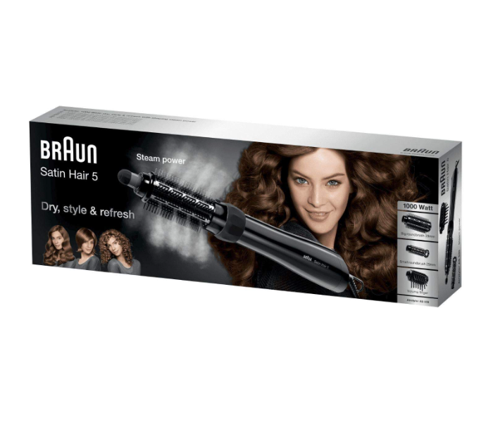 Braun AS530 Satin Hair 5 Corded Electric 1000 Watts Steam Function Hair Air Styler - Multicolour - Zoom Image 6