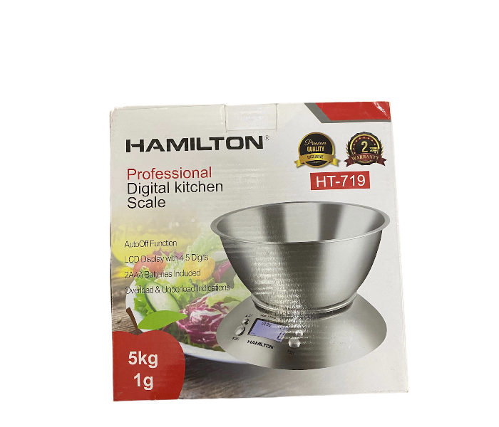 Hamilton HT-719 5kg-Touch Sensor Professional Digital Kitchen Scale  - Zoom Image 1