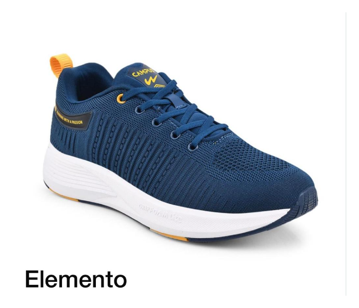 Campus C0533-26 Lightweight Elemento Mens Sports Shoe Size 8 -Medium Blue - Zoom Image