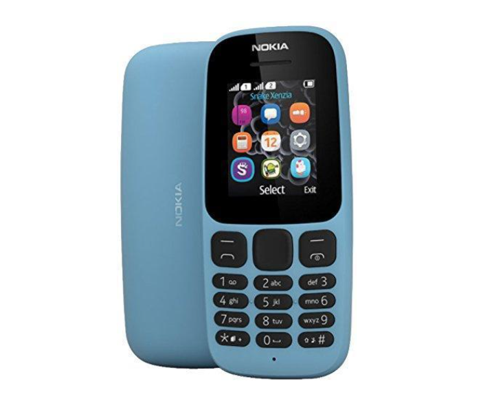 Nokia 106 Dual Sim Mobile Phone - Blue - Zoom Image