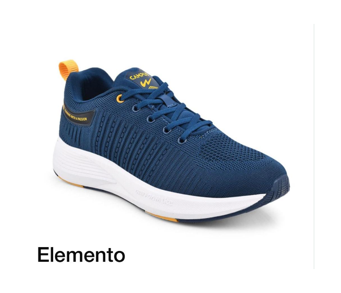 Campus C0533-28 Lightweight Elemento Mens Sports Shoe Size 10 -Medium Blue - Zoom Image