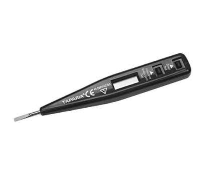 Taparia MDTN-82 Screw Driver Tip Size  Digital Voltage Tester - Black - Zoom Image 3