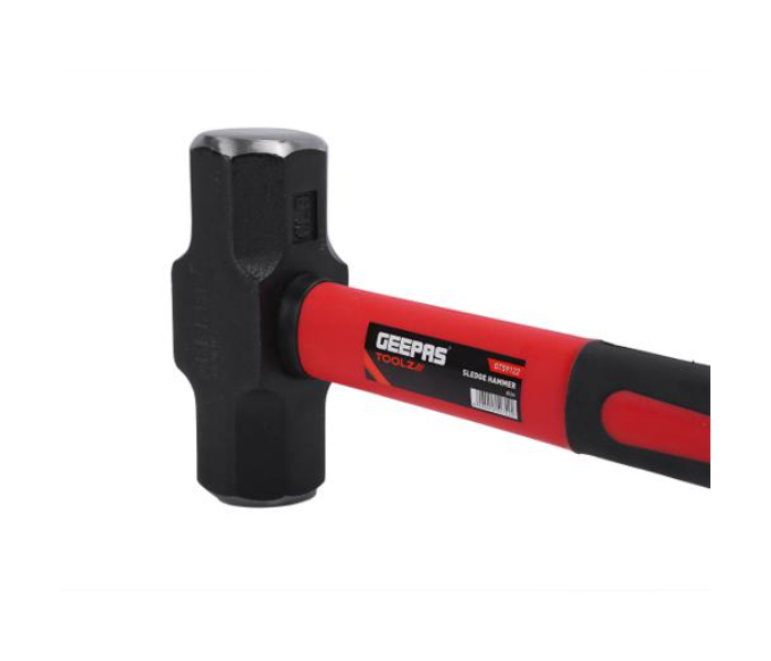 Geepas GT59122 Carbon Steel Head Comfortable Grip Hammer- Red and Black - Zoom Image 3