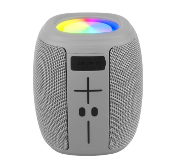 Trands TR-SP904-1 Hands-Free Calls LED Wireless Speaker -Grey - Zoom Image