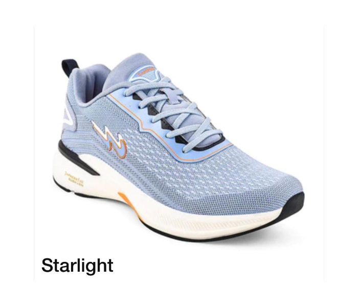 Campus C0533-19 Lightweight Starlight Mens Sports Shoe Size 9 -Ice Blue - Zoom Image