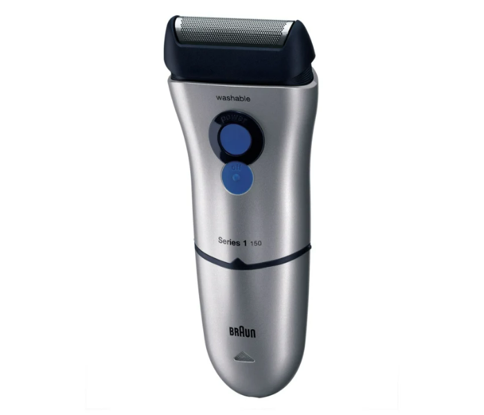 Braun SHAVER150S Automatic Voltage Adaptation Rechargeable Electric Shaver with Protection Cap-Silver - Zoom Image 2