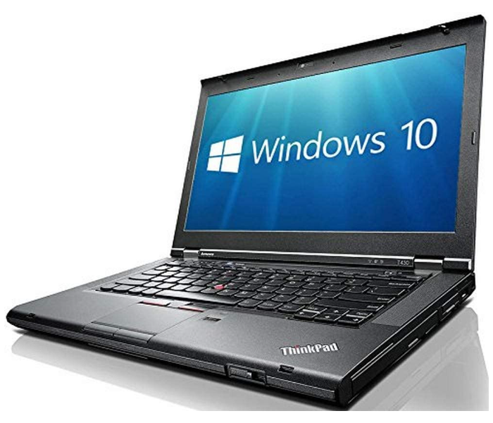 Lenovo ThinkPad T430 14-Inch LED Notebook -  (Intel i5- 3rd generation 8 GB RAM, 500 GB HDD, Windows 10 Pro) Refurbished -Black - Zoom Image 1